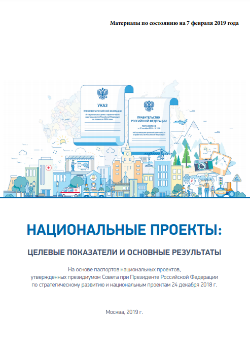 Национальные проекты: целевые показатели и основные результаты