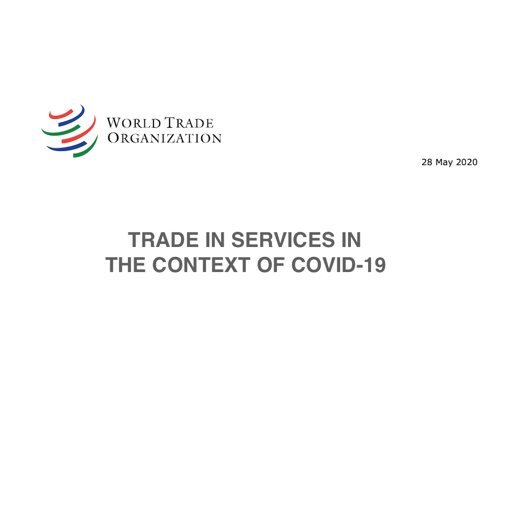 Trade in services in the context of COVID-19