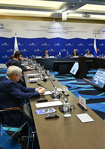 Outcome of the Senior Arctic Research Coordination Officials Meeting