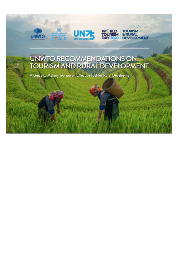 Recommendations on Tourism and Rural Development