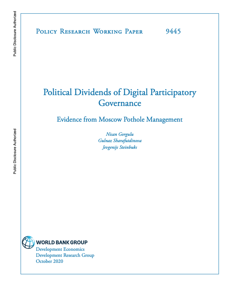 Political Dividends of Digital Participatory Governance