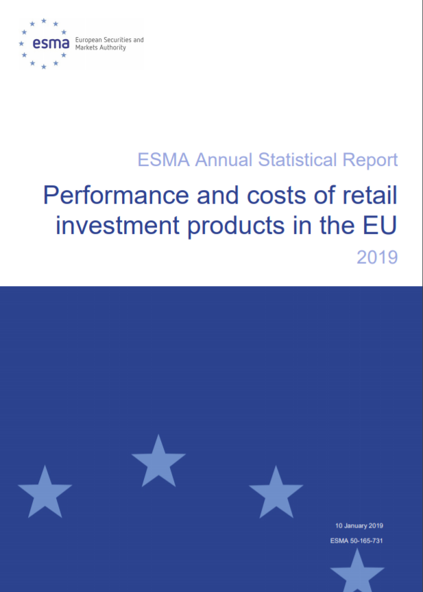 ESMA Annual Statistical Report 2019: Performance and costs of retail investment products in the EU