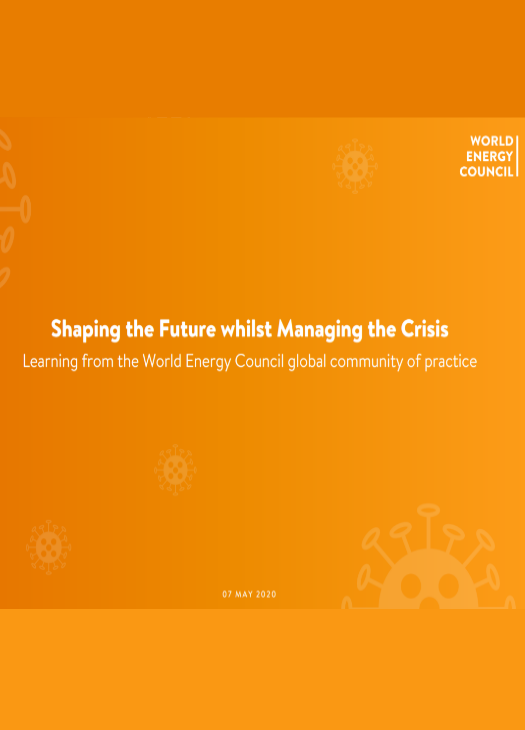 Shaping the future while managing a crisis: analysis from the World Energy Council