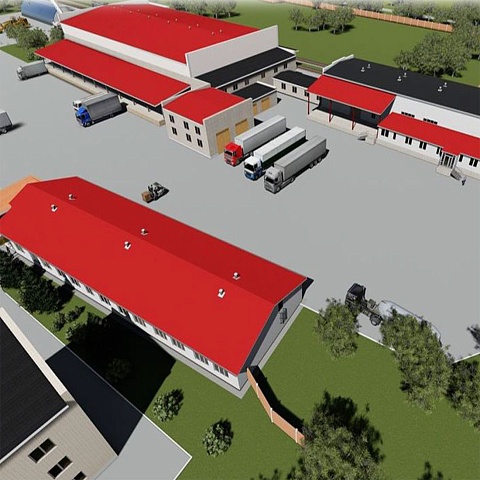 Slaughterhouse for farm animals in the Tambov region