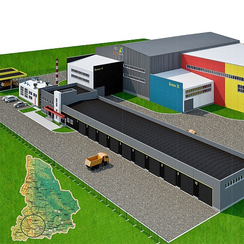 Reconstruction of the municipal solid waste management facility in the city of Pervouralsk